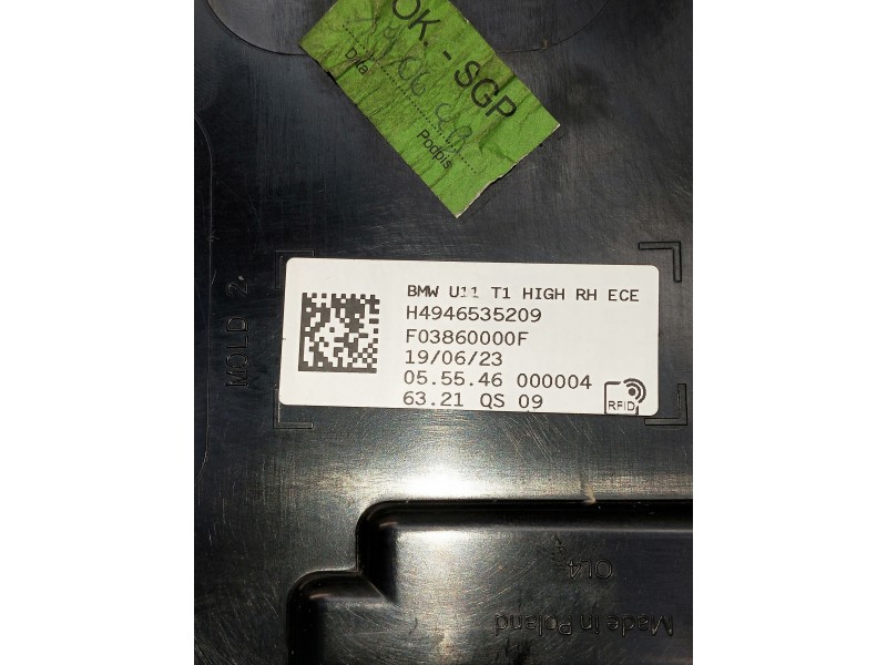 Recambio de piloto trasero derecho para bmw serie x1 (f48) referencia OEM IAM H4946535209 F03860000F 