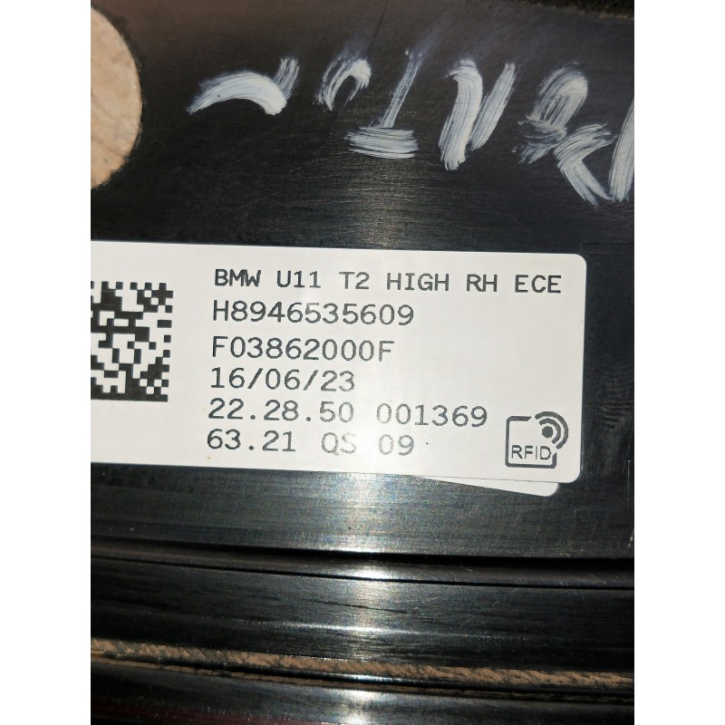 Recambio de piloto trasero derecho interior para bmw serie x1 (f48) referencia OEM IAM H9846535609 F03862000F 