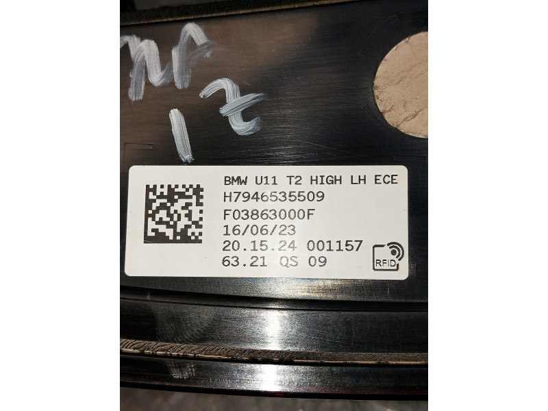 Recambio de piloto trasero izquierdo interior para bmw serie x1 (f48) referencia OEM IAM H7946535509 F03863000F 