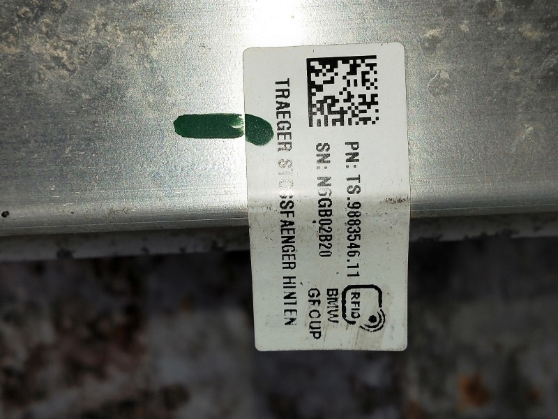 Recambio de refuerzo paragolpes trasero para bmw serie x1 (f48) referencia OEM IAM 988354611 N6GB02B20 