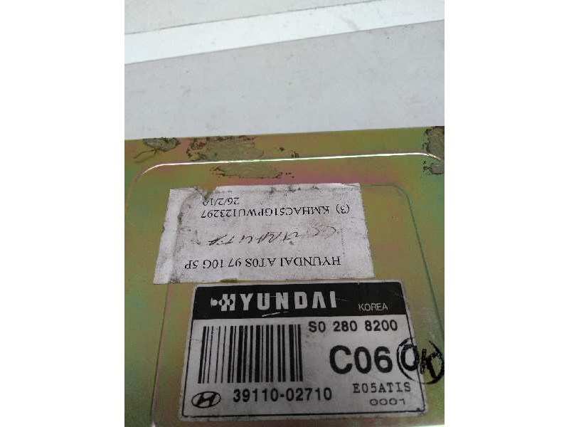 Recambio de centralita motor uce para hyundai atos (mx) 1.0 cat referencia OEM IAM 3911002710 S02808200 C06 Recambio de centralita motor uce para hyundai atos (mx) 1.0 cat referencia OEM IAM 3911002710 S02808200 C06