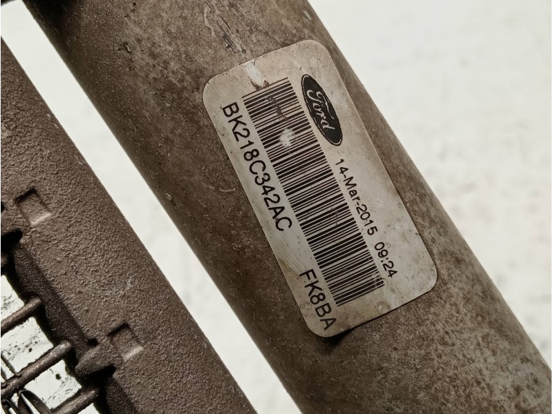 Recambio de condensador / radiador aire acondicionado para ford transit custom kombi referencia OEM IAM BK2119710AB BK218C342AC 