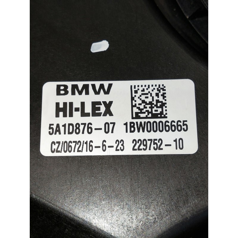 Recambio de elevalunas delantero derecho para bmw serie x1 (f48) referencia OEM IAM 5A1D87607 1BW0006665 22975210 5P