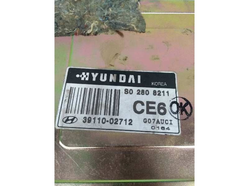 Recambio de centralita motor uce para hyundai atos (mx) 1.0 cat referencia OEM IAM 3911002712 S02808211 CE6