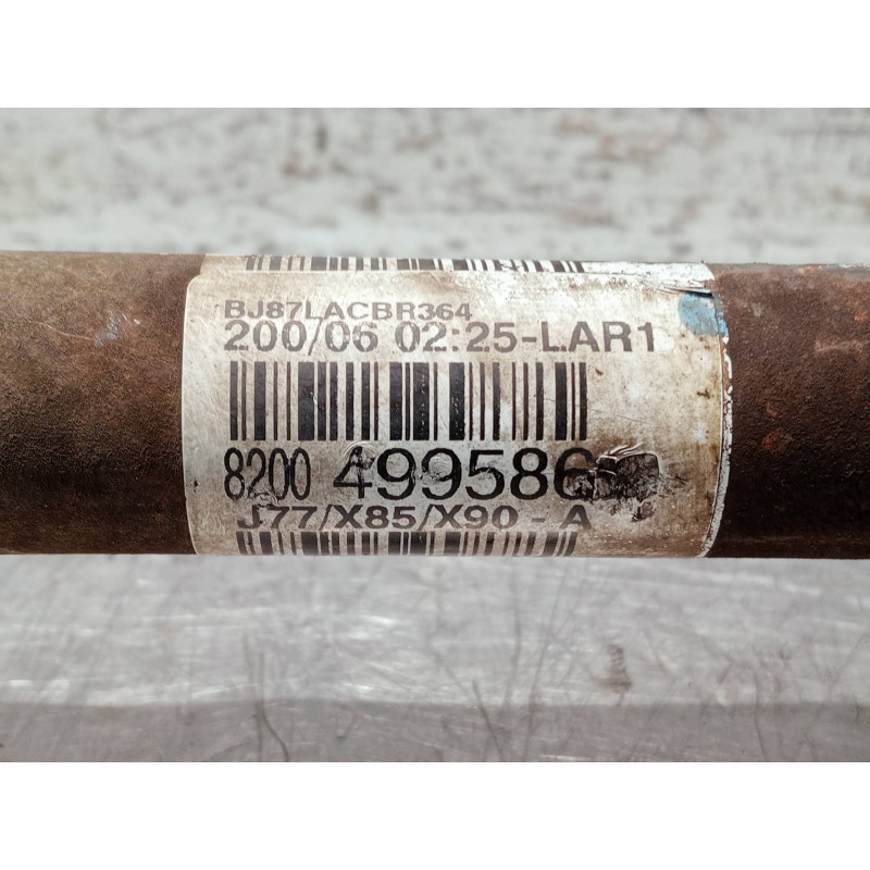 Recambio de transmision delantera derecha para renault clio iii confort dynamique referencia OEM IAM 8200499586 BJ87LACBR364 