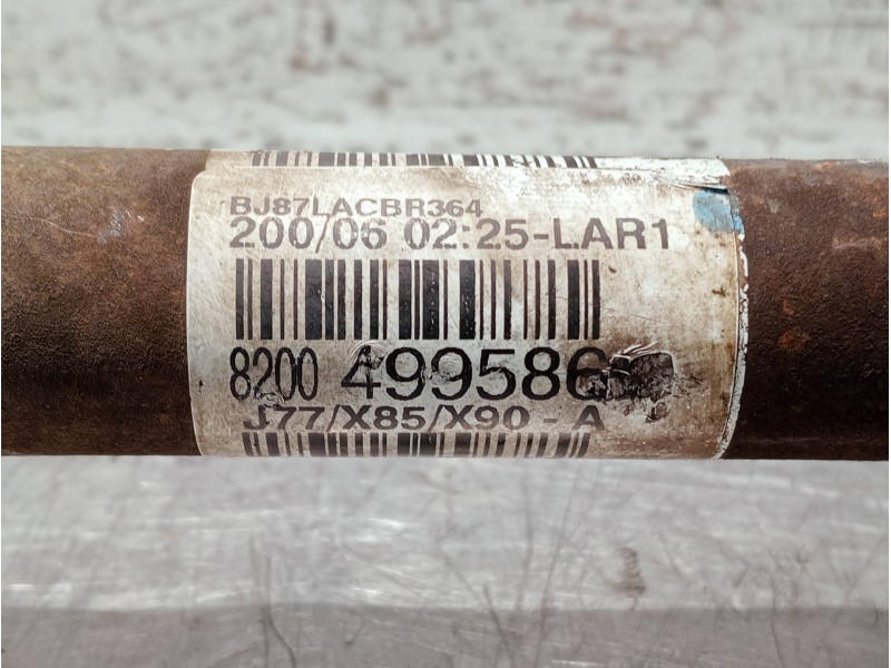 Recambio de transmision delantera derecha para renault clio iii confort dynamique referencia OEM IAM 8200499586 BJ87LACBR364 