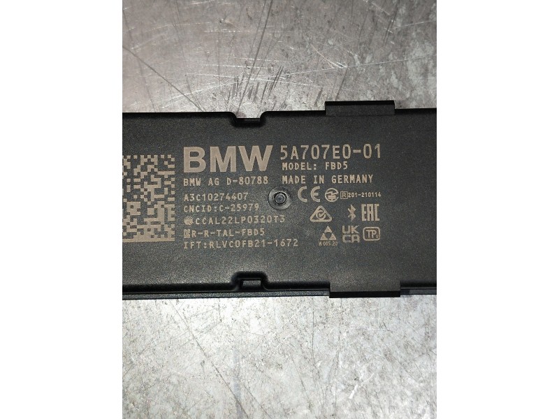 Recambio de modulo electronico para bmw serie x1 (f48) referencia OEM IAM 5A707E001 A3C10274407 