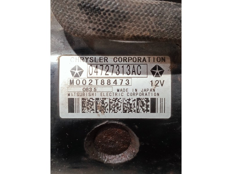 Recambio de motor arranque para chrysler voyager (rg) referencia OEM IAM 04727313AC M002T88473 