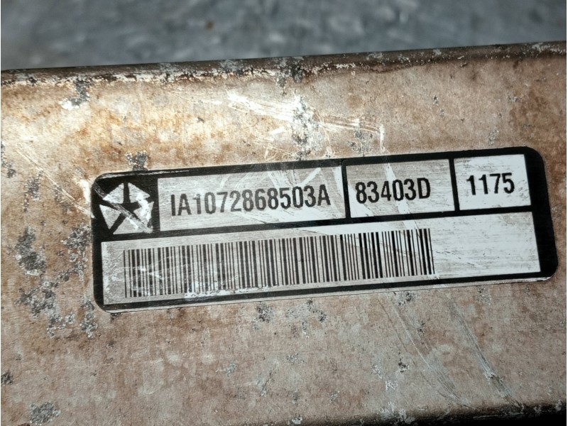 Recambio de intercooler para chrysler voyager (rg) referencia OEM IAM 83403D IA1072868503A 