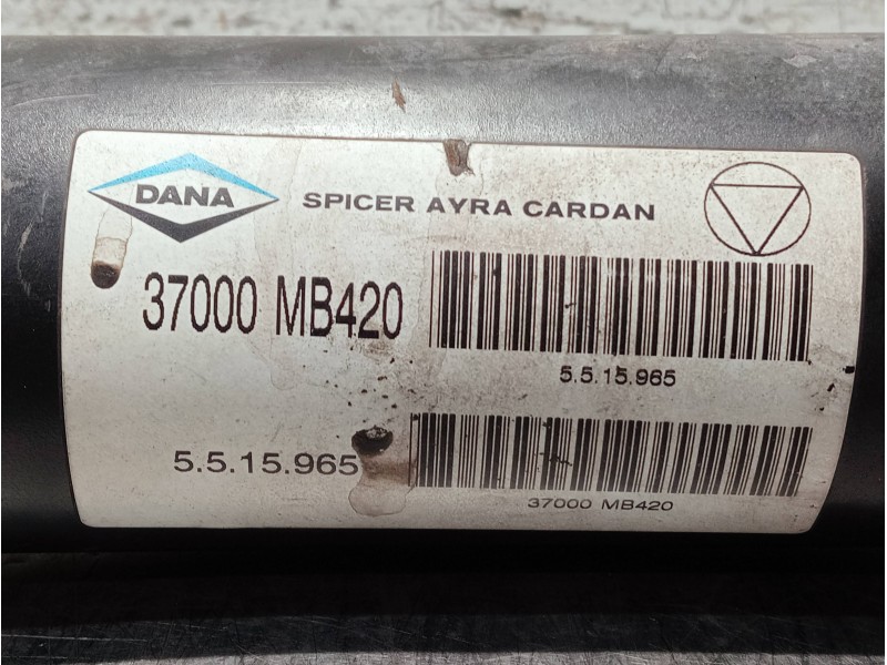 Recambio de transmision central delantera para nissan cabstar 09.06 referencia OEM IAM 37000MB420  