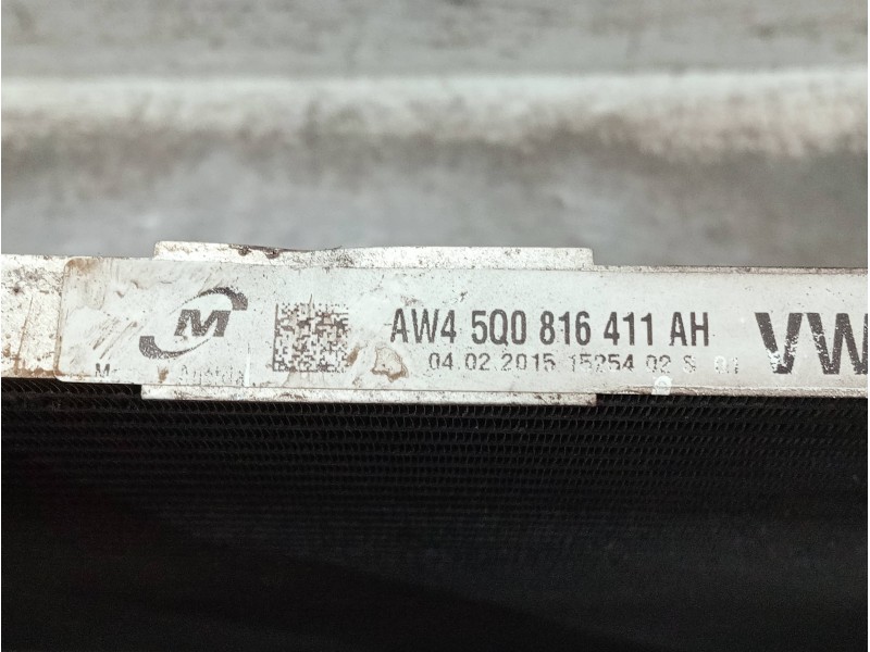 Recambio de condensador / radiador aire acondicionado para seat leon sc (5f5) referencia OEM IAM 5Q0816411AH  