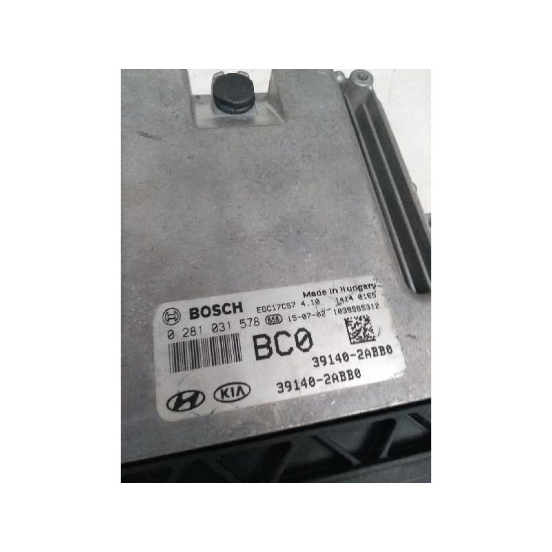 Recambio de centralita motor uce para hyundai i30 (gd) 1.6 crdi cat referencia OEM IAM 0281031578 391402ABB0 BC0