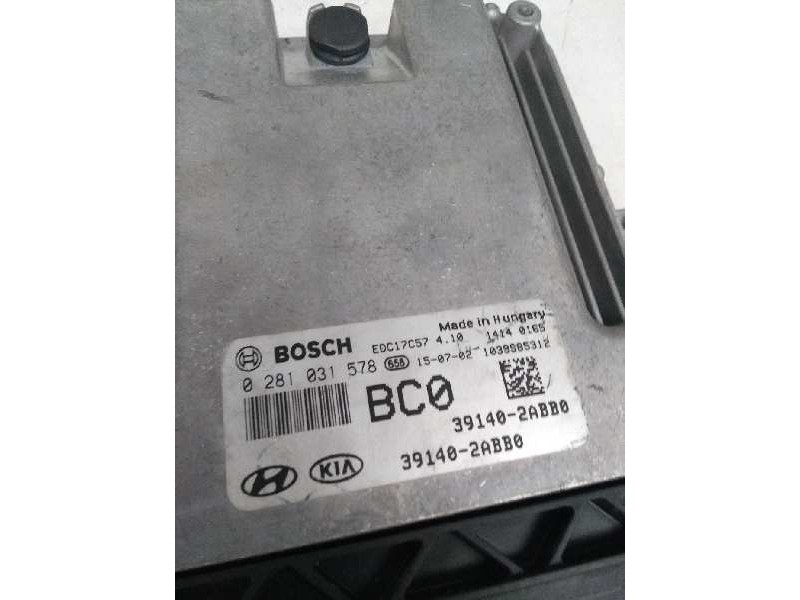 Recambio de centralita motor uce para hyundai i30 (gd) 1.6 crdi cat referencia OEM IAM 0281031578 391402ABB0 BC0