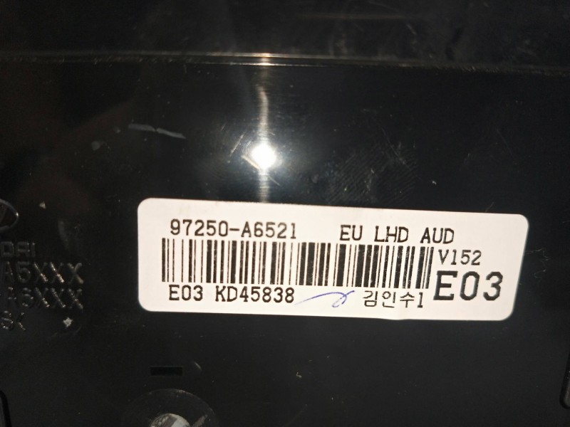 Recambio de mando calefaccion / aire acondicionado para hyundai i30 (gd) 1.6 crdi cat referencia OEM IAM 97250A6521  