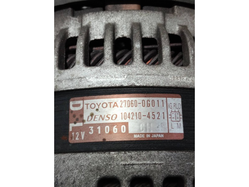 Recambio de motor arranque para toyota avensis berlina (t25) referencia OEM IAM 281000G040 MS4280003180 