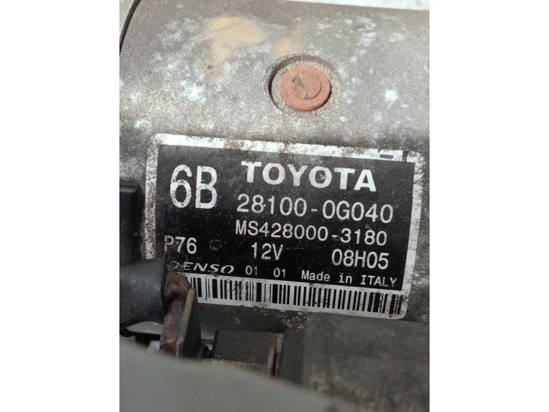 Recambio de motor arranque para toyota avensis berlina (t25) referencia OEM IAM 281000G040 MS4280003180 