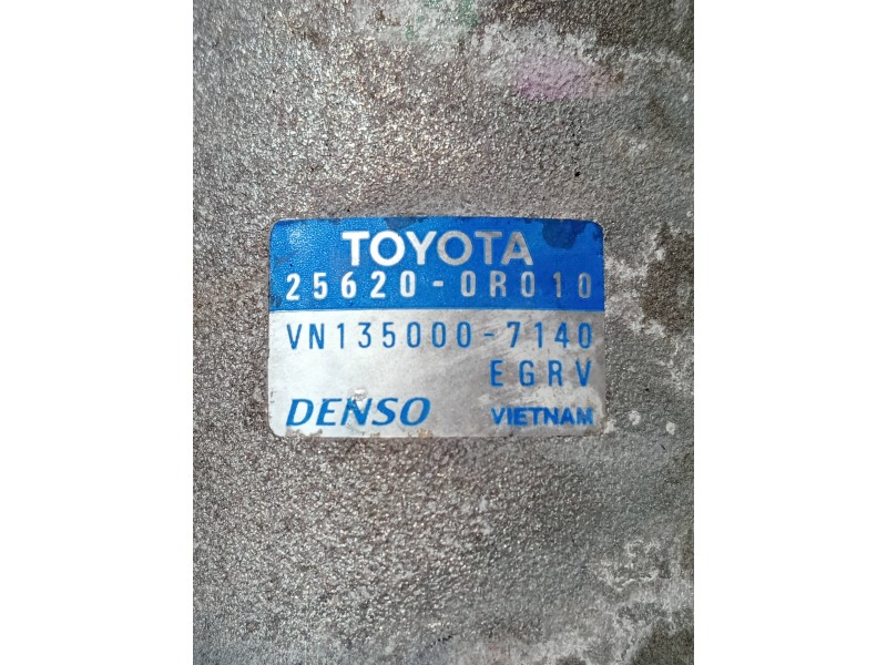 Recambio de valvula egr para toyota avensis berlina (t25) referencia OEM IAM 256200R010 VN1350007140 