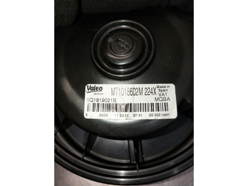 Recambio de motor calefaccion para seat leon sc (5f5) referencia OEM IAM 5Q1819021B MT1018602M 5Q0907521C T921553A