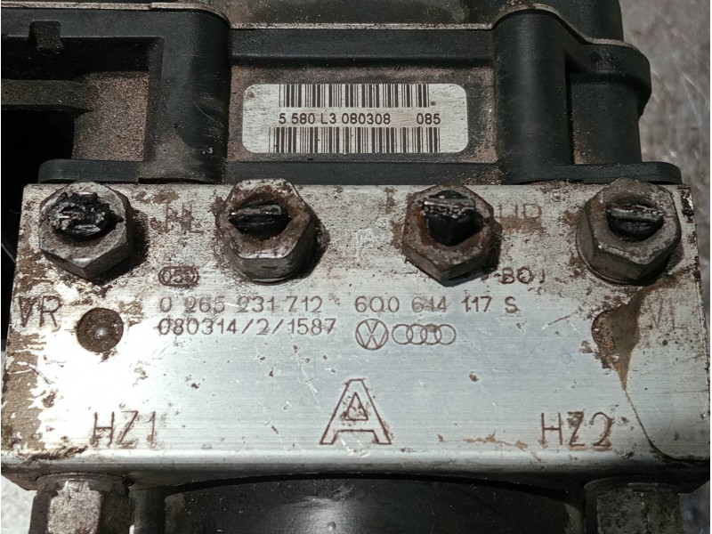 Recambio de abs para volkswagen polo (9n3) referencia OEM IAM 0265800511 0265231712 6Q0614117S