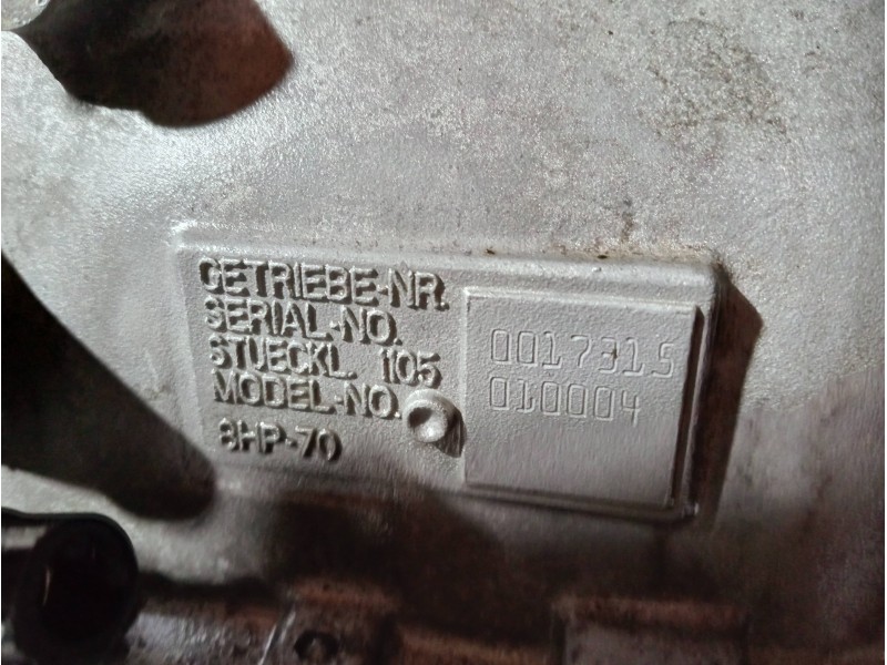 Recambio de caja cambios para iveco daily furgón referencia OEM IAM XHP70LSW 500079854 14190023 151652 001101 AUTOMATICA