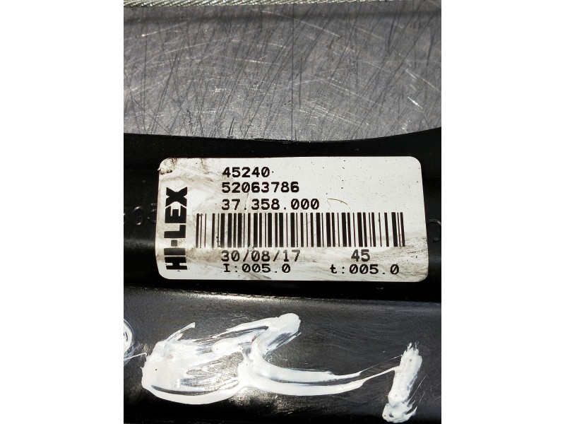 Recambio de elevalunas delantero izquierdo para opel combo d referencia OEM IAM 52063786 37358000 6P