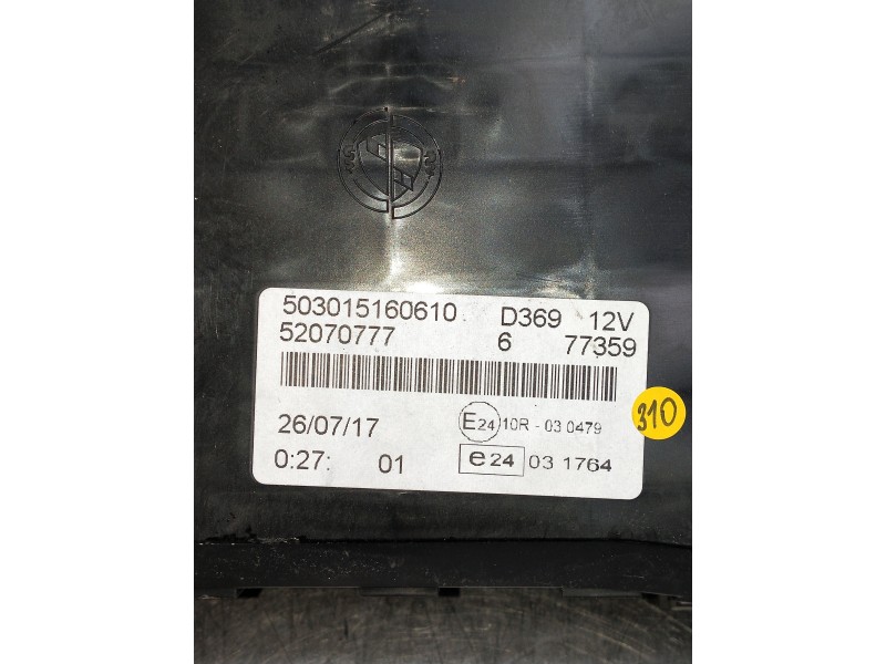 Recambio de cuadro instrumentos para opel combo d referencia OEM IAM 503015160610 52070777 