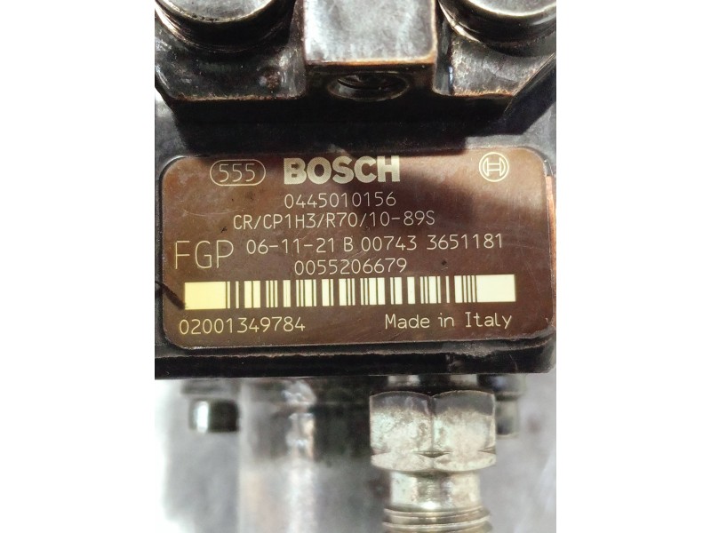 Recambio de bomba inyeccion para fiat sedici (189) referencia OEM IAM 0055206679 0445010156 BOSCH