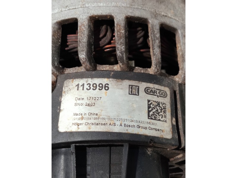 Recambio de alternador para fiat sedici (189) referencia OEM IAM 113996  