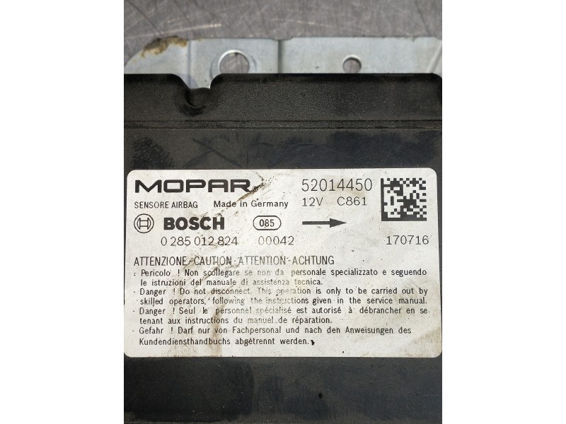 Recambio de kit airbag para opel combo d referencia OEM IAM 0285012824 520144450 0265005557