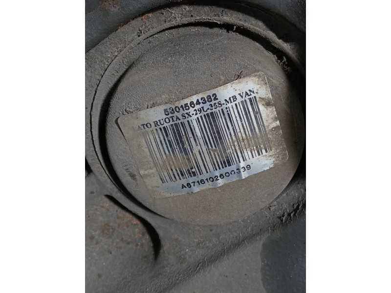 Recambio de mangueta delantera izquierda para iveco daily furgón referencia OEM IAM 5801564382  