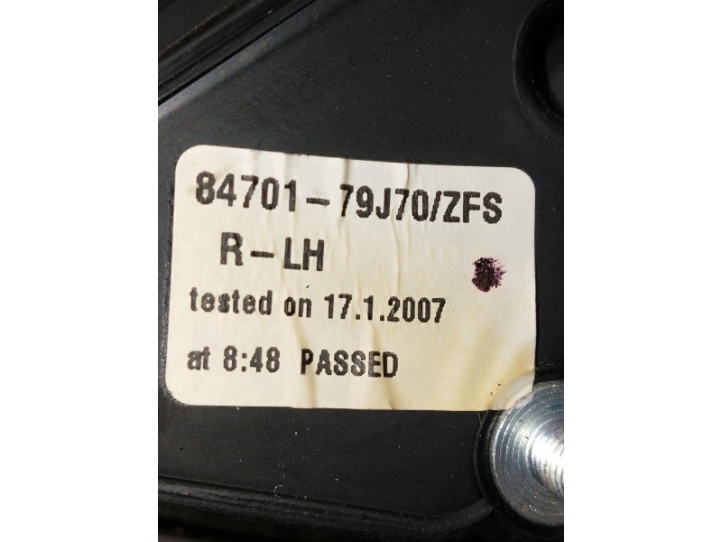 Recambio de retrovisor derecho para fiat sedici (189) referencia OEM IAM 8470179J70  ELECTRICO