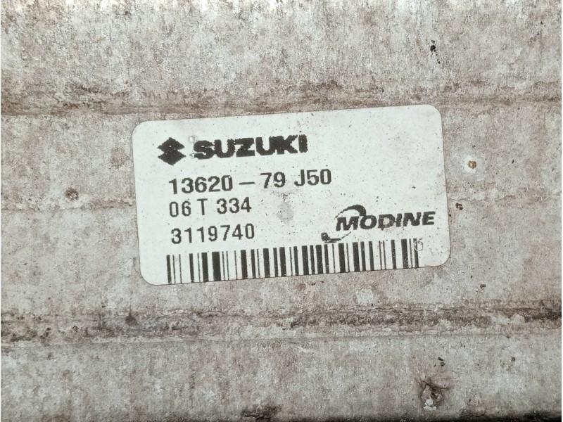 Recambio de intercooler para fiat sedici (189) referencia OEM IAM 1362079J50 3119740 