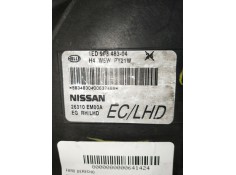 Recambio de faro derecho para nissan tiida (c11x/sc11x) acenta referencia OEM IAM 1ED98648304 26010EM00A  2