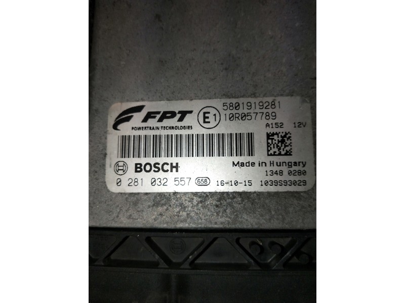 Recambio de centralita motor uce para iveco daily furgón referencia OEM IAM 0281032557 5801919281 5801919281