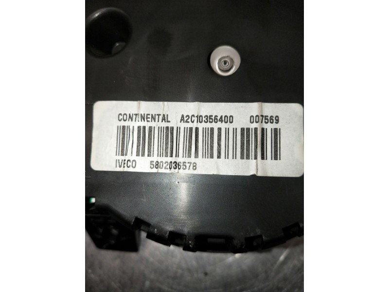 Recambio de cuadro instrumentos para iveco daily furgón referencia OEM IAM 5802036578 A2C10356400 