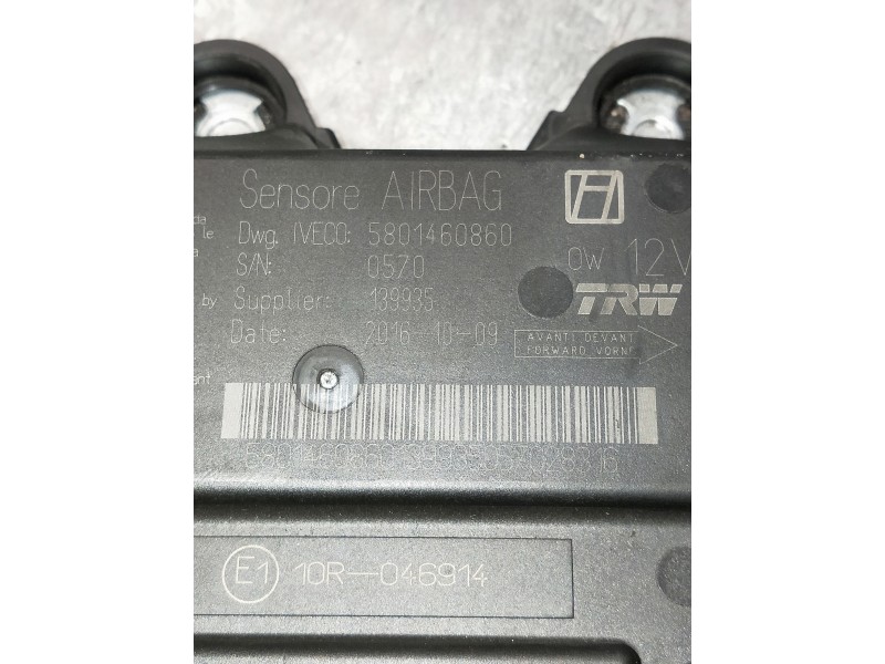 Recambio de kit airbag para iveco daily furgón referencia OEM IAM 5801460860  