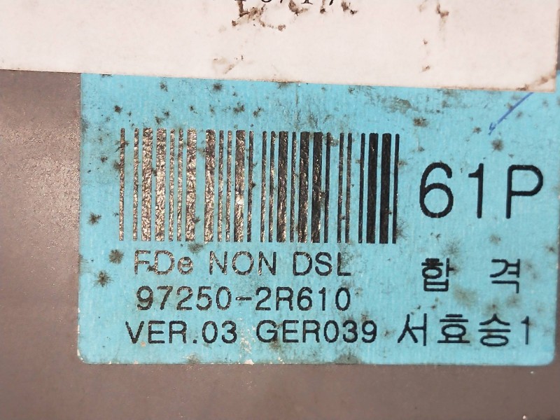 Recambio de mando calefaccion / aire acondicionado para hyundai i30 1.6 crdi cat referencia OEM IAM 972502R610  