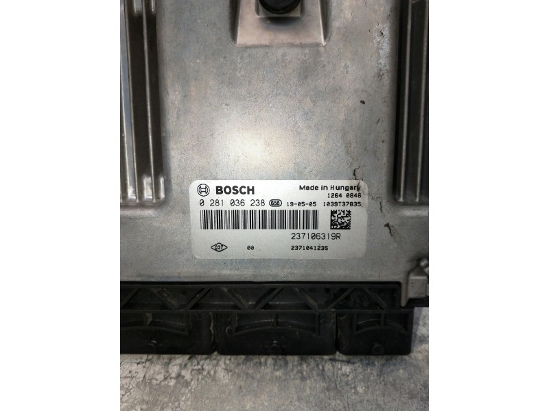 Recambio de centralita motor uce para renault clio iv referencia OEM IAM 0281036238 237106319R 