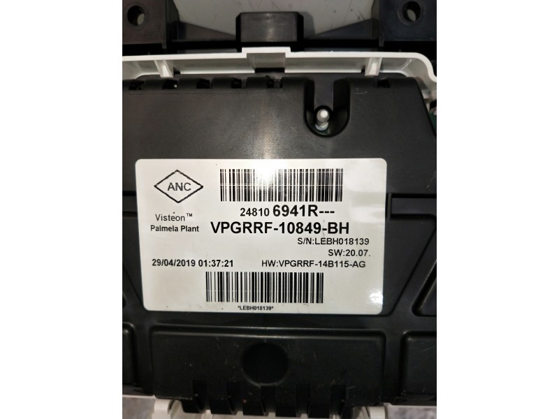 Recambio de cuadro instrumentos para renault clio iv referencia OEM IAM 248106941R  