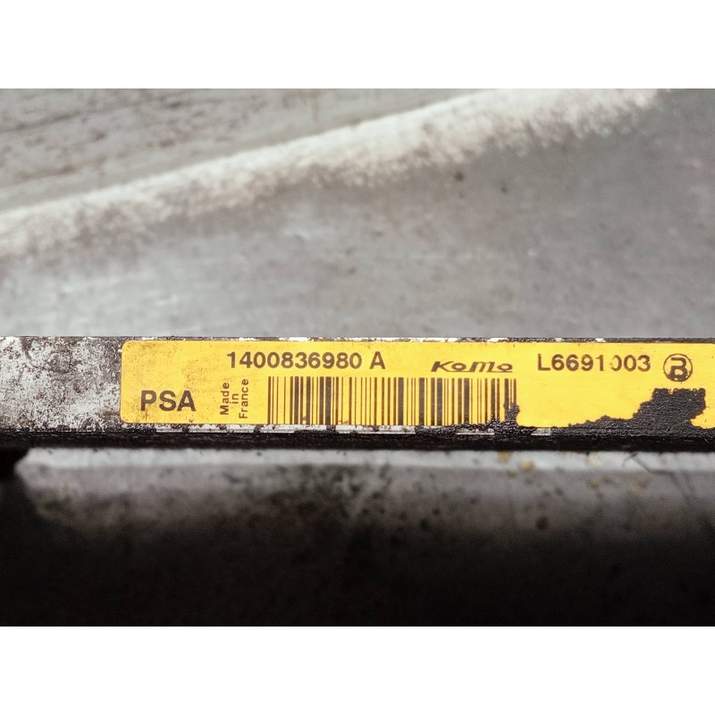 Recambio de condensador / radiador aire acondicionado para fiat scudo combi (272) referencia OEM IAM 1400836980A L6691003 