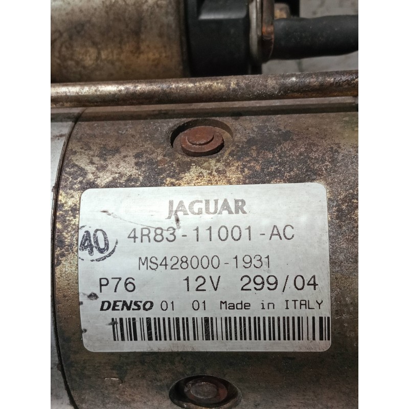 Recambio de motor arranque para jaguar s-type referencia OEM IAM 4R8311001AC MS4280001931 