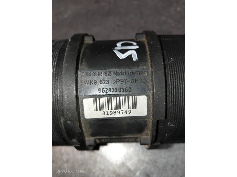 Recambio de caudalimetro para citroen c15 1.9 d referencia OEM IAM 9628336380  