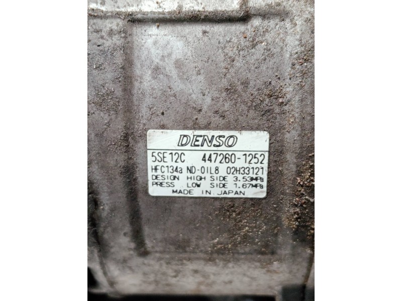 Recambio de compresor aire acondicionado para toyota rav 4 (a3) referencia OEM IAM 4472601252  