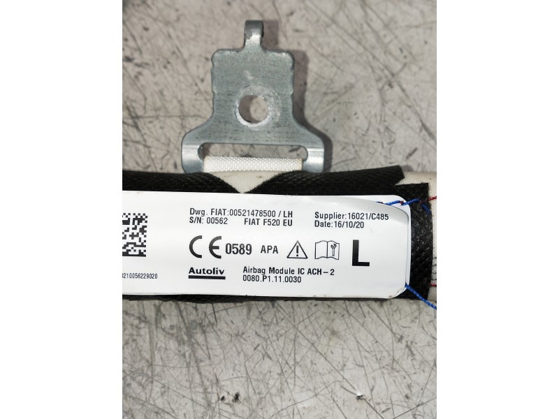 Recambio de airbag cortina delantero izquierdo para jeep renegade limited referencia OEM IAM 00521478500  