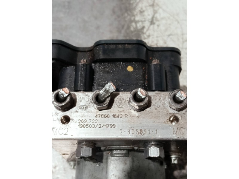 Recambio de abs para renault clio iv referencia OEM IAM 0265956527 476601842R 