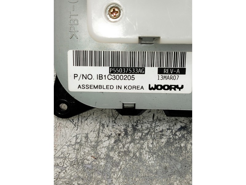 Recambio de mando calefaccion / aire acondicionado para jeep cherokee (kj) referencia OEM IAM P55037533AG IB1C300205 