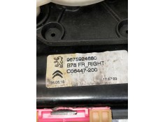 Recambio de elevalunas delantero derecho para citroen c4 picasso referencia OEM IAM 9675924680  5P 2