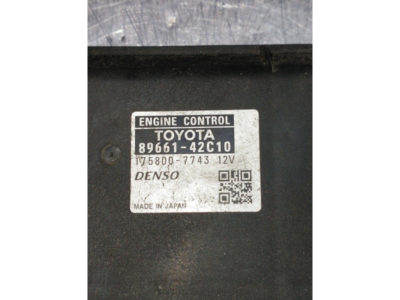 Recambio de centralita motor uce para toyota rav 4 (a3) referencia OEM IAM 8966142C10 1758007743 