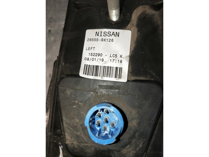 Recambio de piloto trasero izquierdo para nissan cabstar 09.06 referencia OEM IAM 265559X126 152290 