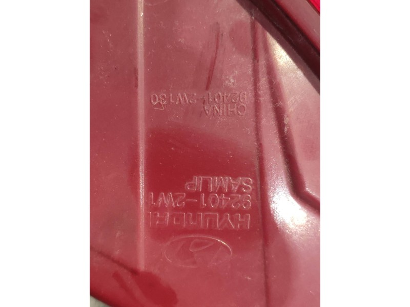 Recambio de piloto trasero izquierdo para hyundai santa fe (dm) tecno 4wd referencia OEM IAM 924012W1  